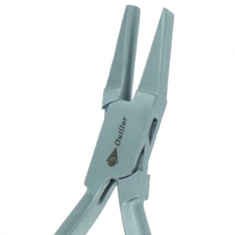 PINCE BECS PLATS LARGES 140mm TOUT INOX