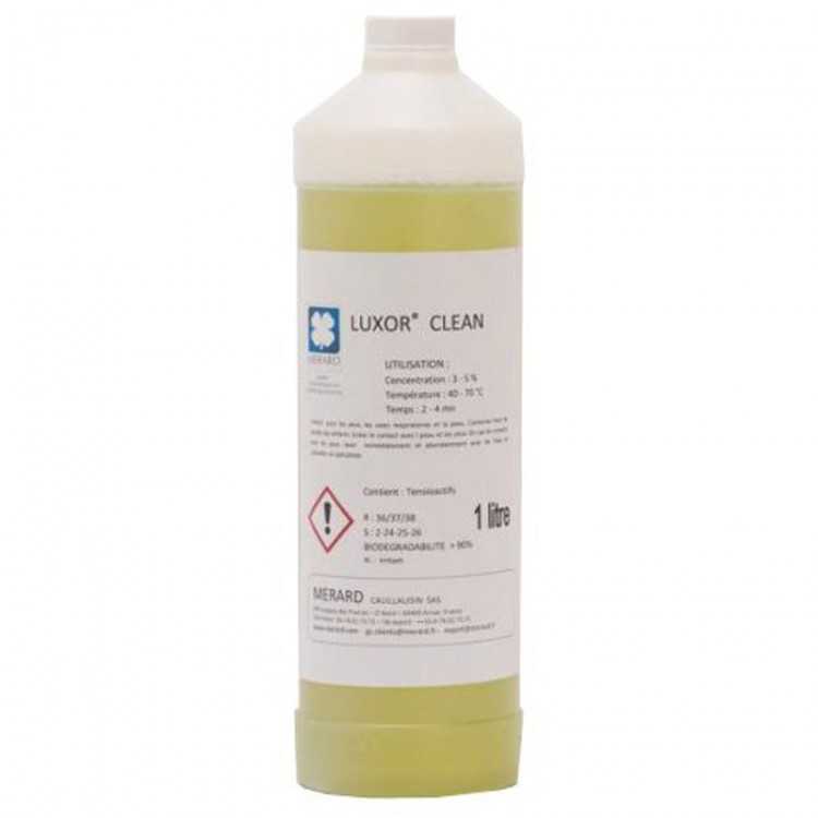 SAVON ULTRASON LIQUIDE LUXOR CLEAN - 1L SAVON ULTRASON LIQUIDE LUXOR CLEAN - 1L