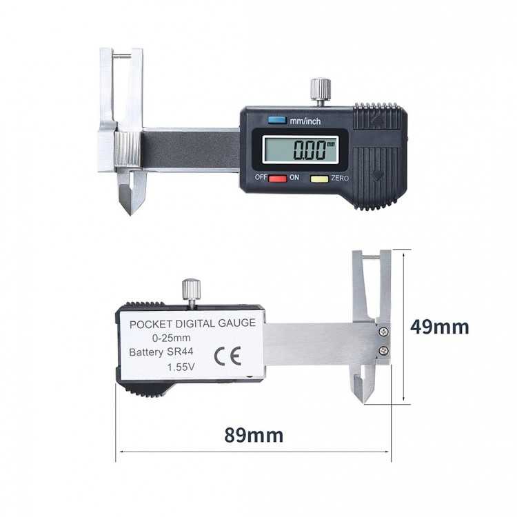 MINI PIED A COULISSE DIGITAL 0-25MM MINI PIED A COULISSE DIGITAL 0-25MM