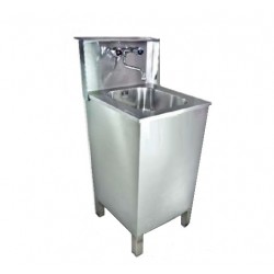 EVIER 1 POSTE 51x51x97/125cm - AVEC POMPE