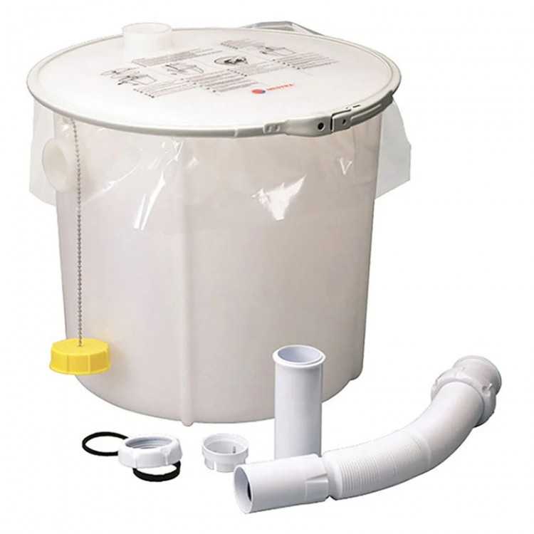 BAC DE DECANTATION SOUS EVIER ø340 X H320 - 14 litres BAC DE DECANTATION SOUS EVIER ø340 X H320 - 14 litres
