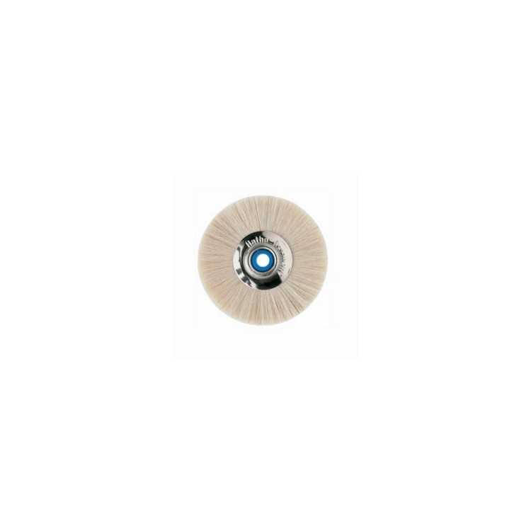 BROSSE CIRC. CHEVRE BLANCHE CENTRE METAL Ø48MM - HATHO BROSSE CIRC. CHEVRE BLANCHE CENTRE METAL Ø48MM - HATHO