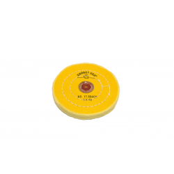 DISQUE TOILE COUSUE JAUNE Ø13CM X 40F