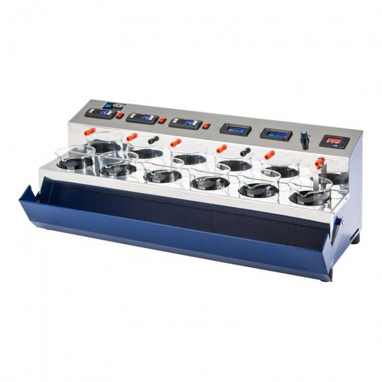 REDRESSEUR 2L (6x2L) + 4 ANODES + 3 agitations + 3 chauffages REDRESSEUR 2L (6x2L) + 4 ANODES + 3 agitations + 3 chauffages
