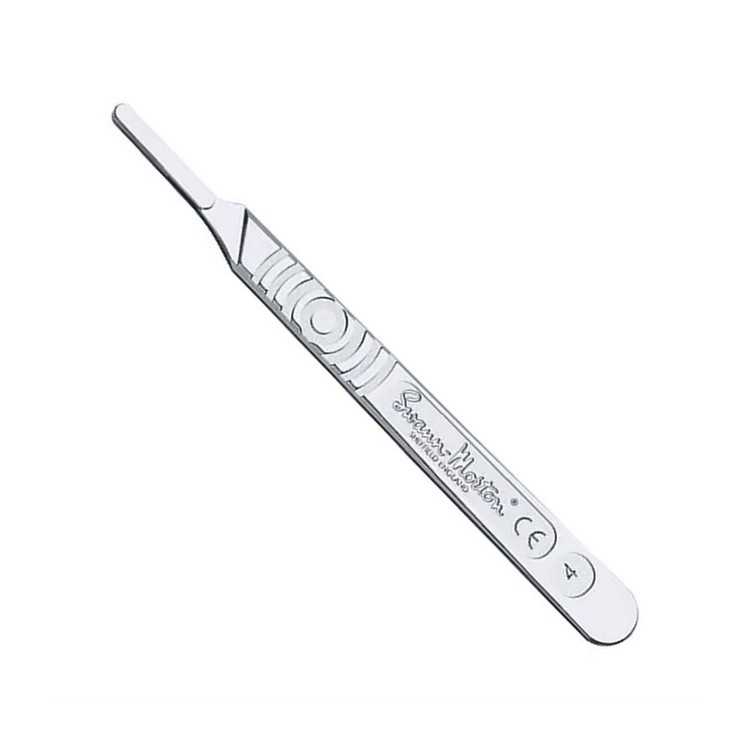 MANCHE BISTOURI/SCALPEL N° 4 - SWANN MORTON (PR LAMES N° 20/21/22/23/24) MANCHE BISTOURI/SCALPEL N° 4 - SWANN MORTON (PR LAMES N° 20/21/22/23/24)