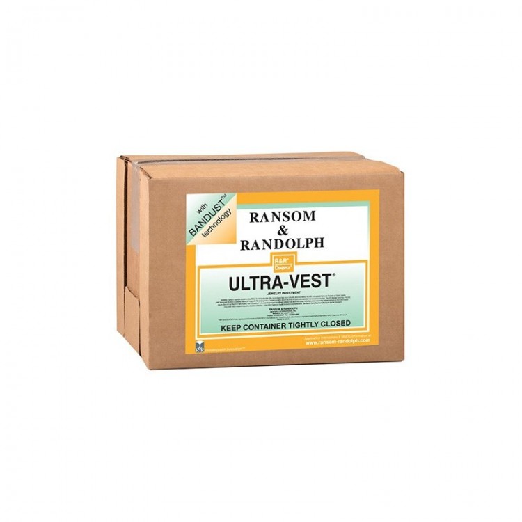 RANSOM R&R ULTRAVEST BANDUST - REVETEMENT/PLATRE - CARTON 22.7KG RANSOM R&R ULTRAVEST BANDUST - REVETEMENT/PLATRE - CARTON 22.7KG