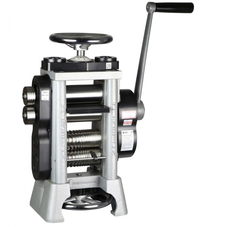 DURSTON - LAMINOIR MANUEL DOUBLE ROULEAUX SUPERPOSES 130mm DURSTON - LAMINOIR MANUEL DOUBLE ROULEAUX SUPERPOSES 130mm
