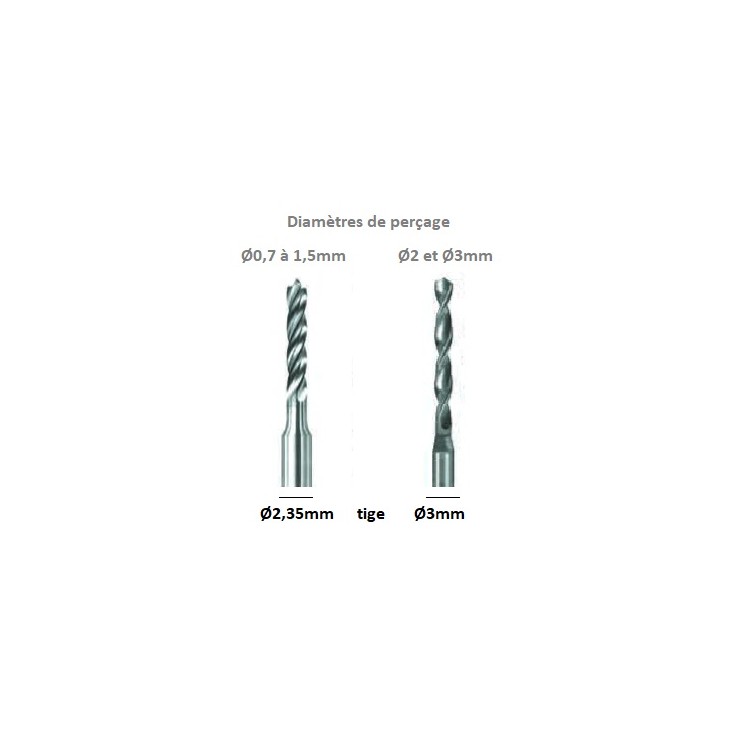 FORETS CARBURE POUR PERLES ET METAUX DURS FORETS CARBURE POUR PERLES ET METAUX DURS