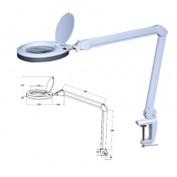 SUNNEX - LAMPE LOUPE SLM LED - A ETAU