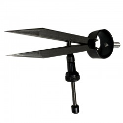 COMPAS ACIER POINTES FINES 65 MM - OUVERTURE 60 MM - MADE IN FRANCE