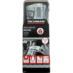 PIED A COULISSE DIGITAL 150MM
