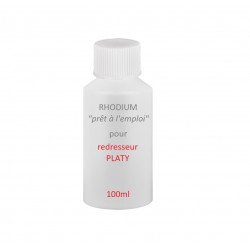 BAIN RHODIUM BLANC - DOSE 100ml PLATY PRET A L'EMPLOI - BERKEM