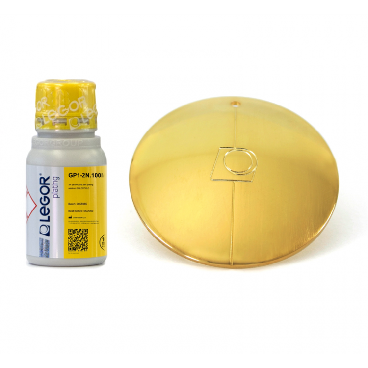 BAIN OR JAUNE RHODINETTE 1g/100ml - LEGOR (2N) BAIN OR JAUNE RHODINETTE 1g/100ml - LEGOR (2N)