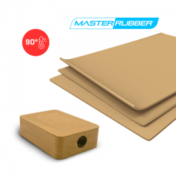 Silicone Marron 90° Masterix – Silicone universel à grande dureté - 900 Grammes