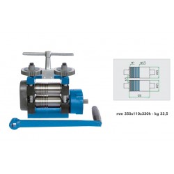 LAMINOIR ACIER ELF120 - PLAQUES + FILS 120MM (AVEC REDUCTEUR)