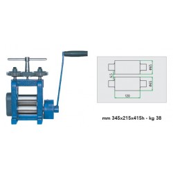 LAMINOIR FONTE L120 - PLAQUES 120MM (AVEC REDUCTEUR)