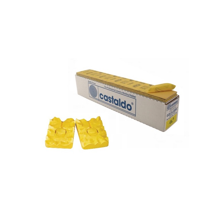 CAOUTCOUC CASTALDO GOLD EN PLAQUES 2.27KG CAOUTCOUC CASTALDO GOLD EN PLAQUES 2.27KG