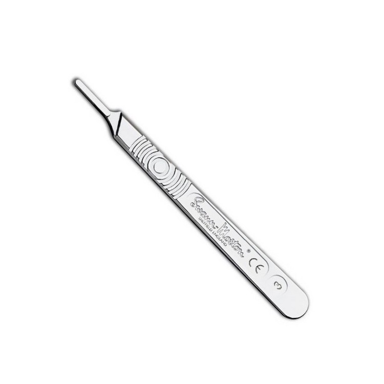 MANCHE BISTOURI/SCALPEL N°3 - SWANN MORTON (PR LAMES N°10/11/12/15) MANCHE BISTOURI/SCALPEL N°3 - SWANN MORTON (PR LAMES N°10/11/12/15)