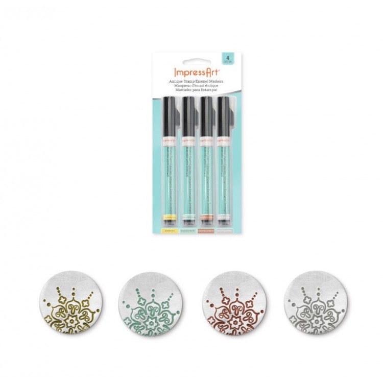 SET DE STYLOS ENCRE LIQUIDE POUR FOND DE GRAVURE - IMPRESSART SET DE STYLOS ENCRE LIQUIDE POUR FOND DE GRAVURE - IMPRESSART