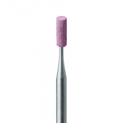 FRAISE CORINDON CYLINDRIQUE ROSE ø2mm