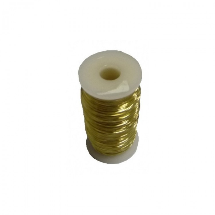 BOBINE FIL LAITON POUR GALVANOPLASTIE 0.40 BOBINE FIL LAITON POUR GALVANOPLASTIE 0.40