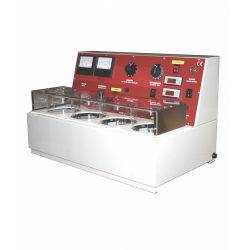 REDRESSEUR GALVANO COMBI 2 – 4 CUVES 2L AVEC CHAUFFAGE ET AGITATION – 250W
