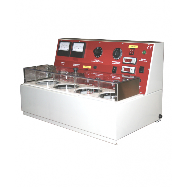 REDRESSEUR GALVANO COMBI 2 – 4 CUVES 2L AVEC CHAUFFAGE ET AGITATION – 250W