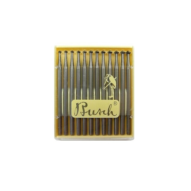 BUSCH – JEU DE 12 FRAISES DOUBLE CÔNE (414) Ø 019 à 030 BUSCH – JEU DE 12 FRAISES DOUBLE CÔNE (414) Ø 019 à 030