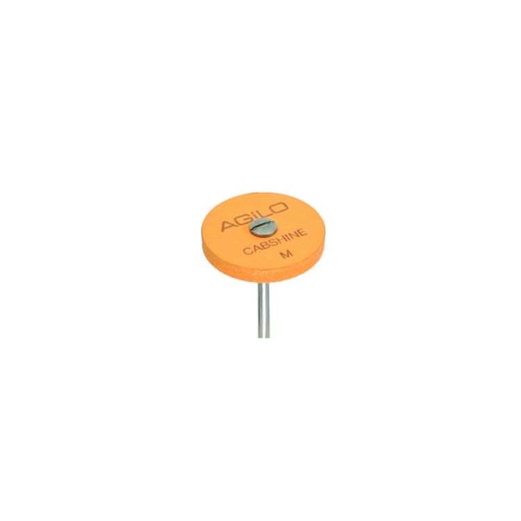 MEULE CABSHINE Ø22MM GRAIN MOYEN - POLISSAGE DES PIERRES DURES ET OUTILS CARBURE MEULE CABSHINE Ø22MM GRAIN MOYEN - POLISSAGE DES PIERRES DURES ET OUTILS CARBURE