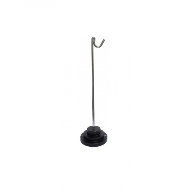 SUPPORT CHALUMEAU EMBASE NOIRE 30 CM