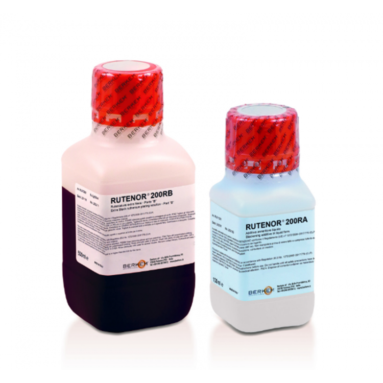 BAIN RHODIUM EXTRA-NOIR 5g/500ml + 100ml - BERKEM RUTENOR 205C BAIN RHODIUM EXTRA-NOIR 5g/500ml + 100ml - BERKEM RUTENOR 205C