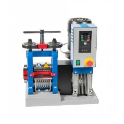 LAMINOIR ELECTRIQUE AVEC VARIATEUR PLAQUE 120MM + FILS + ROULETTE