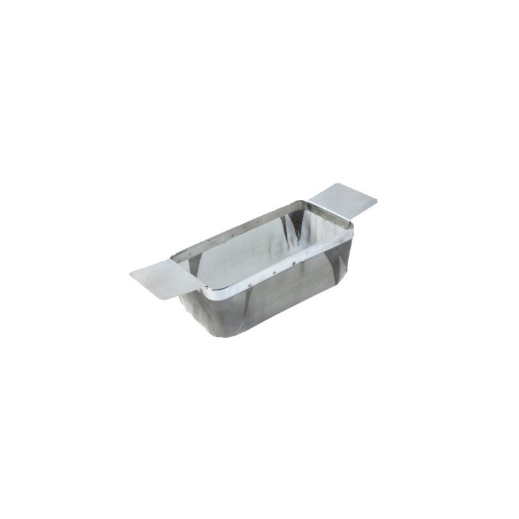 PANIER INOX RECT XFIN GM 220 X 130 X H7.5MM