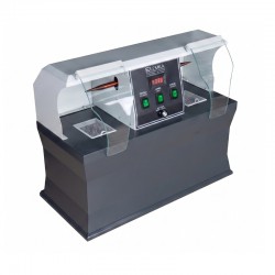 Machine de polissage compacte EK-2 vitesse variable – 2 postes – Aspi 2500 m³/h