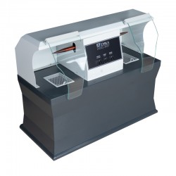 Machine de polissage compacte EK-2 – 2 postes – Aspiration 2500 m³/h