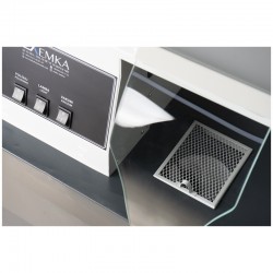 Machine de polissage compacte EK-2 – 2 postes – Aspiration 2500 m³/h