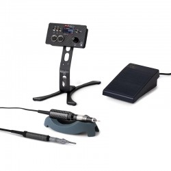 Kit micromoteur BADECO MX-2 pièce à main et maillet + Pédale PC800 (variateur)