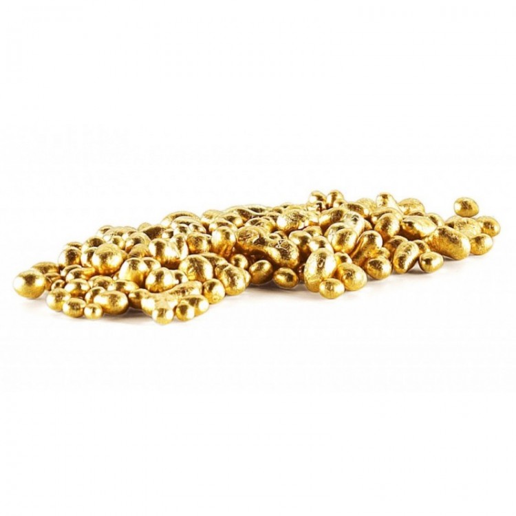 BRONZE DE FONTE (BR2) GRENAILLE JAUNE avec oxydation 1010° 1kg