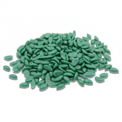Cire verte foncée massive green (vert foncé) / 1Kg par Masterix