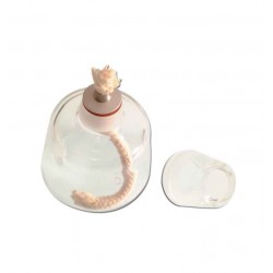 LAMPE A ALCOOL VERRE - MADE IN FRANCE