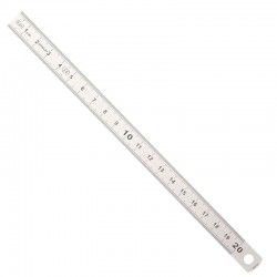 REGLET ACIER INOX 20 CM REGLET ACIER INOX 20 CM