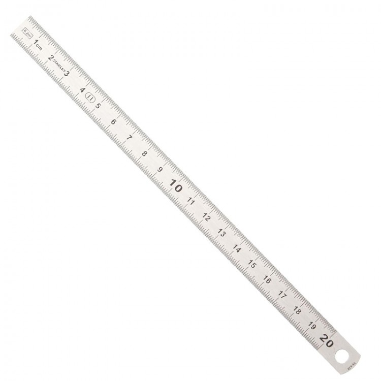 REGLET ACIER INOX 20 CM REGLET ACIER INOX 20 CM