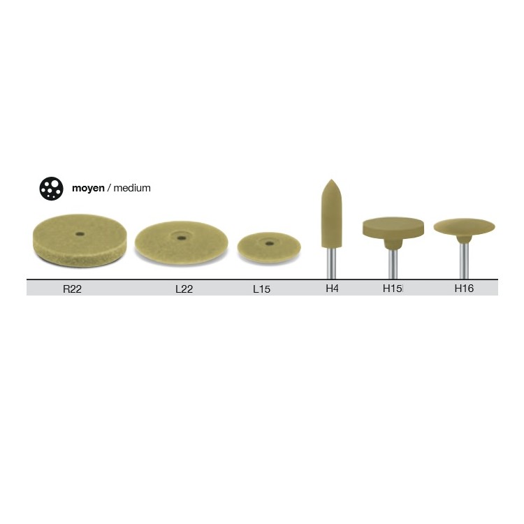 POLISSOIRS PUMICE GRAIN MOYEN - POLISSAGE PRES DES PIERRES