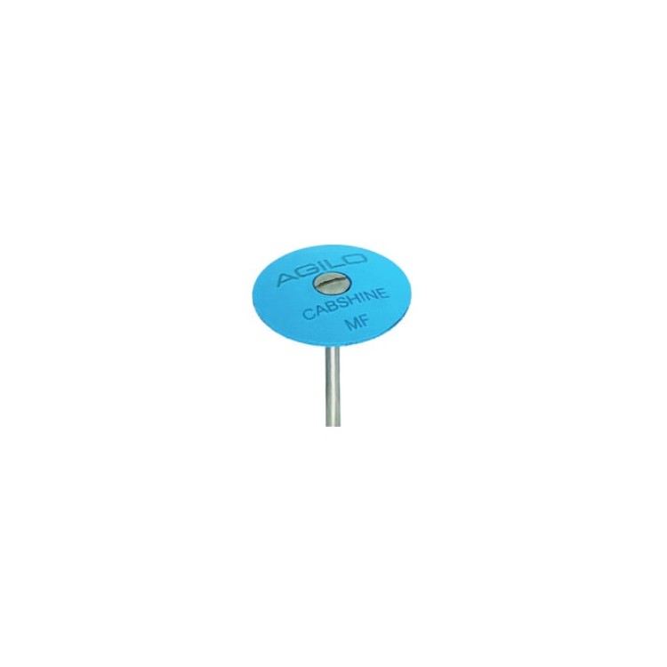 LENTILLE CABSHINE Ø22MM GRAIN MOYEN-FIN - POLISSAGE PIERRES ET OUTILS CARBURE