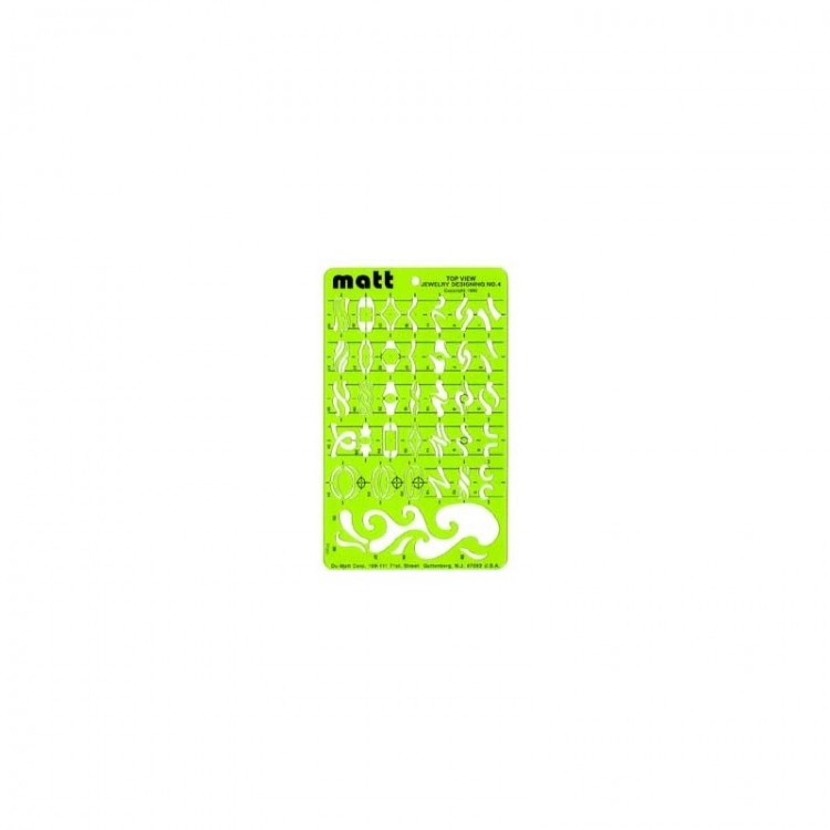 GABARIT A TRACER N°4 5105 FANCY RINGS GABARIT A TRACER N°4 5105 FANCY RINGS