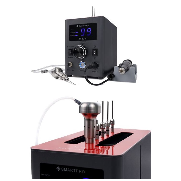 ECHOPPE PNEUMATIQUE AIR DO X SMARTPRO AVEC PIECE A MAIN ET PORTE-ECHOPPE