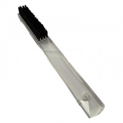 BROSSE MANCHE PLEXI SOIE NOIRE L220
