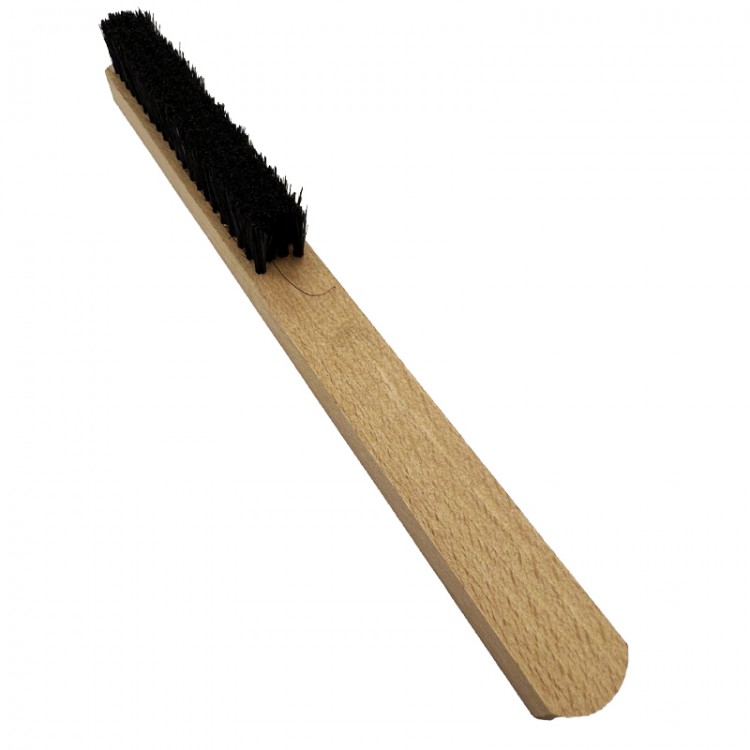 BROSSE A MAIN SOIE NOIRE 4RGS 22CM