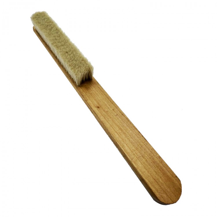 BROSSE A MAIN CHEVRE BLANCHE DOUX 5RGS