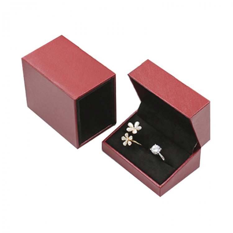 ECRIN ALLIANCES ROUGE INTERIEUR NOIR - DOUBLE BOITE